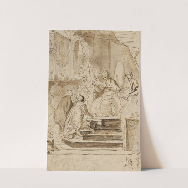 The canonisation of St Ignatius of Loyola (1690 – 1767) by Agostino Masucci