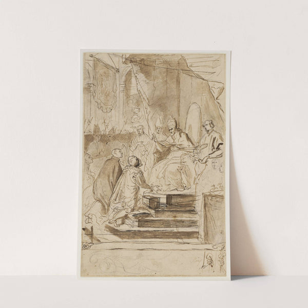 The canonization of Saint Ignatius of Loyola by Agostino Masucci