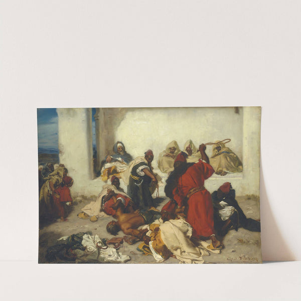 The Captured Thief by Alfred Dehodencq