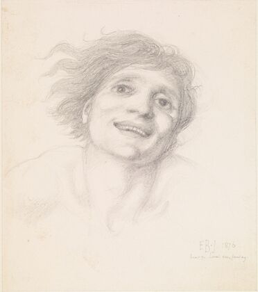 The Car of Love or Love’s Wayfaring – Study of a Man’s Head