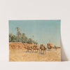 The Caravan (1896) by Jean Baptiste Paul Lazerges