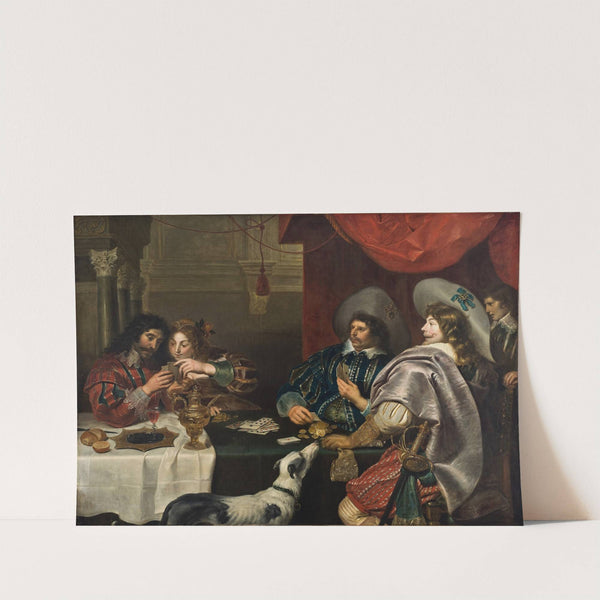The Card Game by Cornelis de Vos