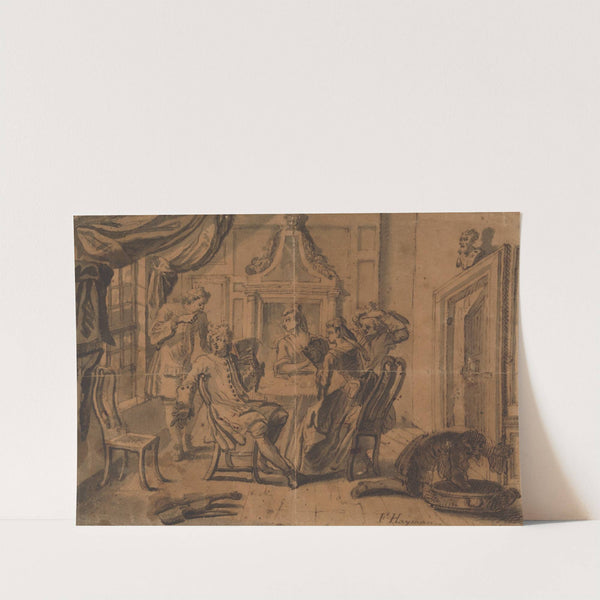 The Card Party (between late 1720s to early 1730s) by Francis Hayman