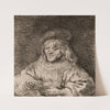 The card player by Rembrandt van Rijn
