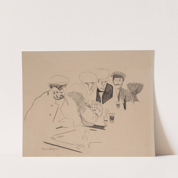 The card players by Frances Hodgkins