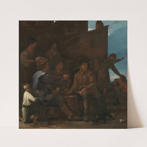The Card Players by Michael Sweerts