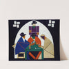 The Cardplayers by Theo van Doesburg