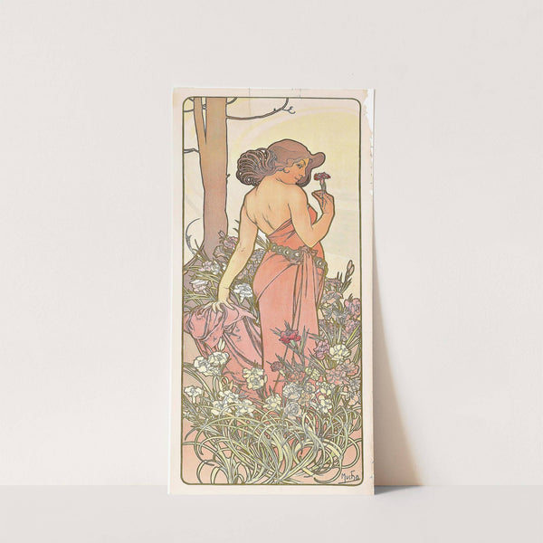 The Carnation (1897) by Alphonse Mucha