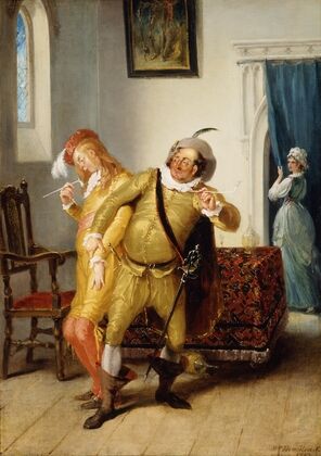 The carousing of Sir Toby Belch and Sir Andrew Aguecheek (1792)