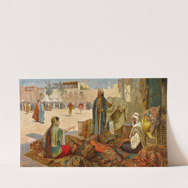 The Carpet Merchant by Francesco Ballesio