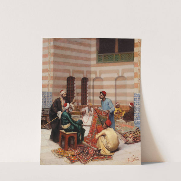 The Carpet Merchant by Rudolf Weisse