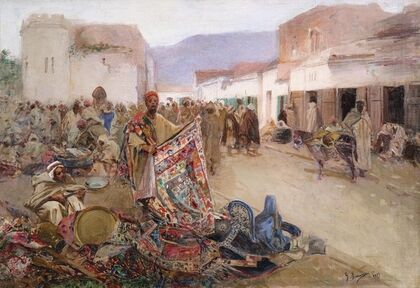 The Carpet Seller (1889)