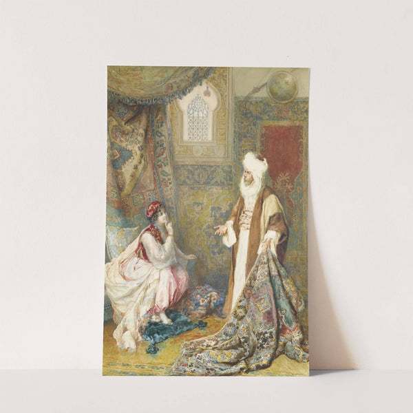 The Carpet Seller by Amedeo Simonetti