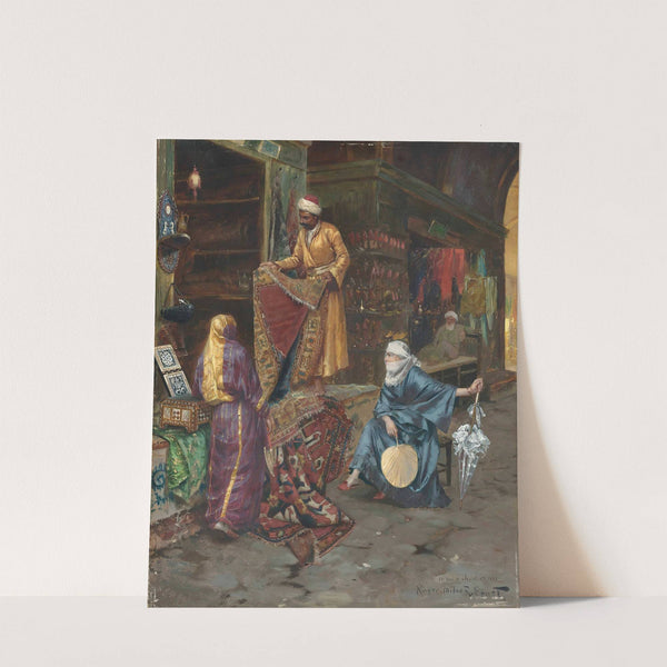 The Carpet Seller by Rudolf Ernst