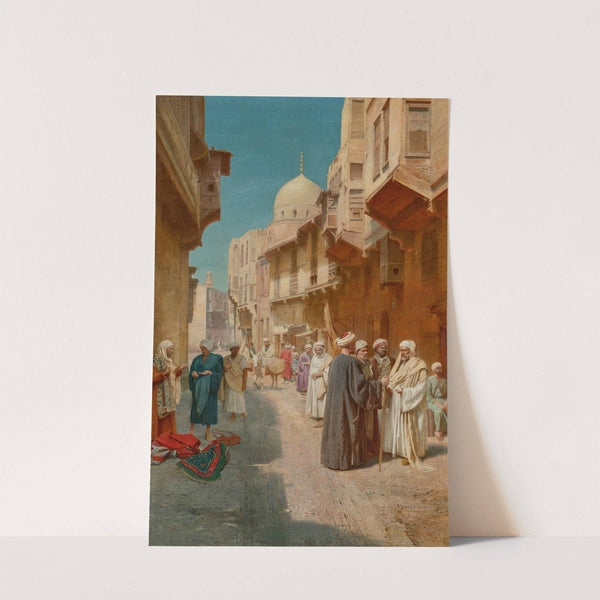 The carpet seller by Filippo Bartolini