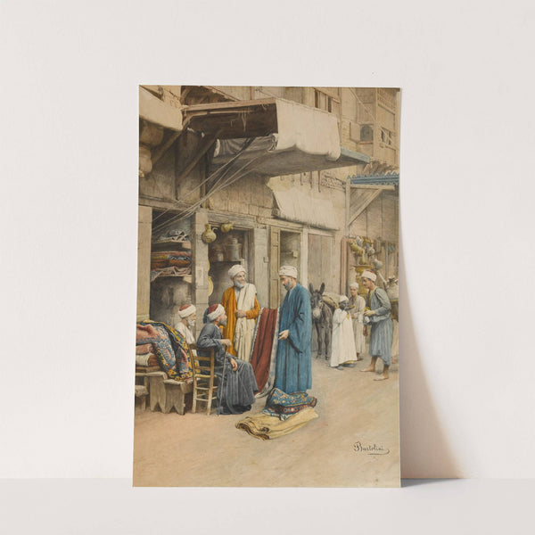 The Carpet Seller by Filippo Bartolini