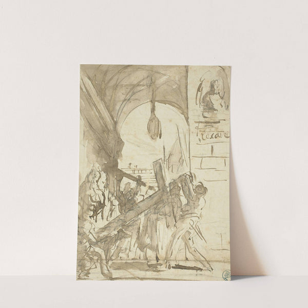 The Carrying of the Cross by Giovanni Battista Piranesi