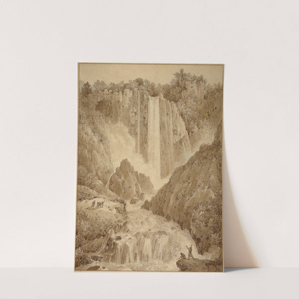 The Cascades at Terni (1780) by Louis-François Cassas