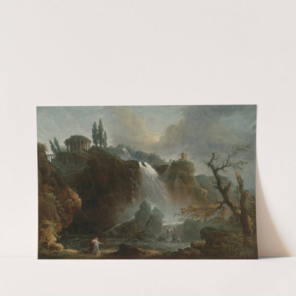 The Cascades At Tivoli by Hubert Robert