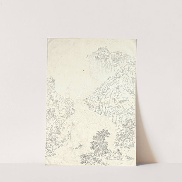 The Cascata delle Marmore at Terni by Jakob Philipp Hackert