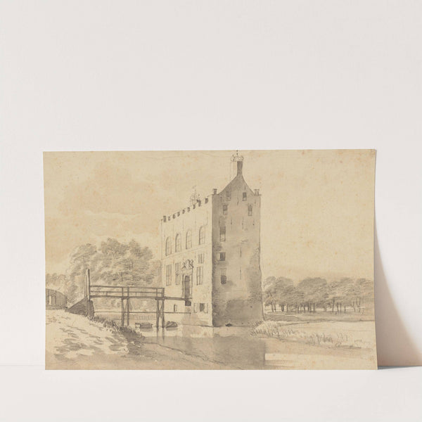 The Castle Giessenburg, near Gorinchem by Roelant Roghman