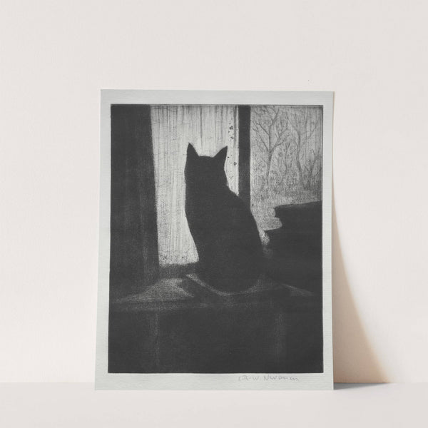 The Cat (1900s) by Christopher R. W. Nevinson