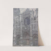 The Cathedral in Rouen. The portal, Grey Weather (1892) by Claude Monet