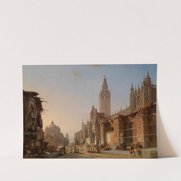 The Cathedral of Seville (1843) by François Antoine Bossuet