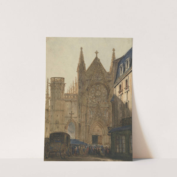 The Cathedral of St. Pierre, Caen by Ambrose Poynter