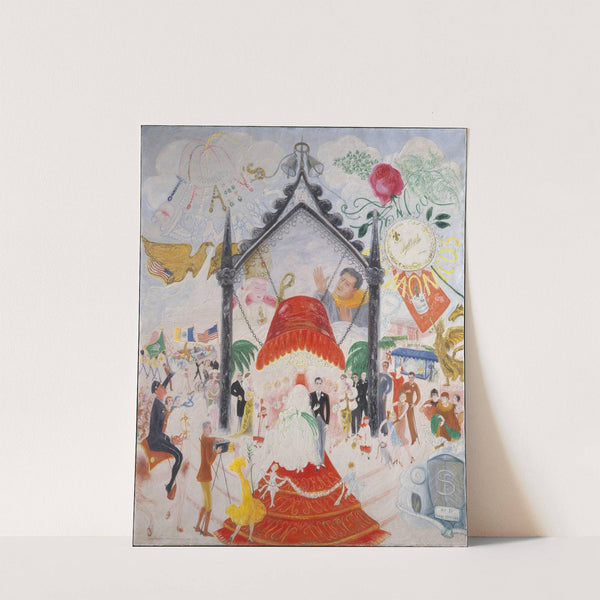 The Cathedrals of Fifth Avenue by Florine Stettheimer