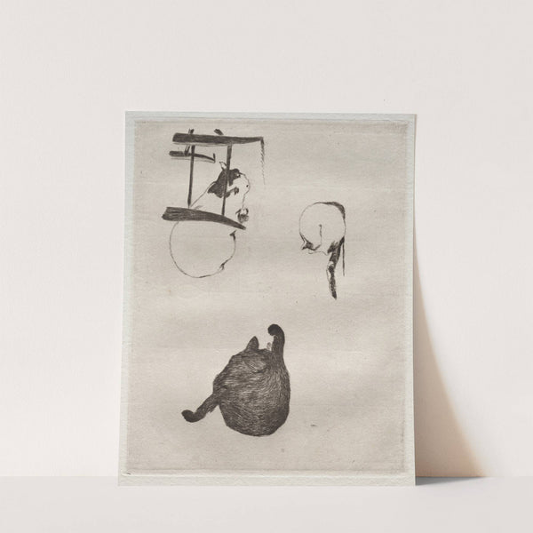 The Cats (1868–1869) by Édouard Manet