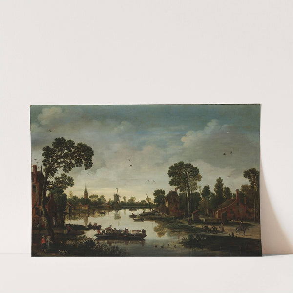 The Cattle Ferry by Esaias van de Velde