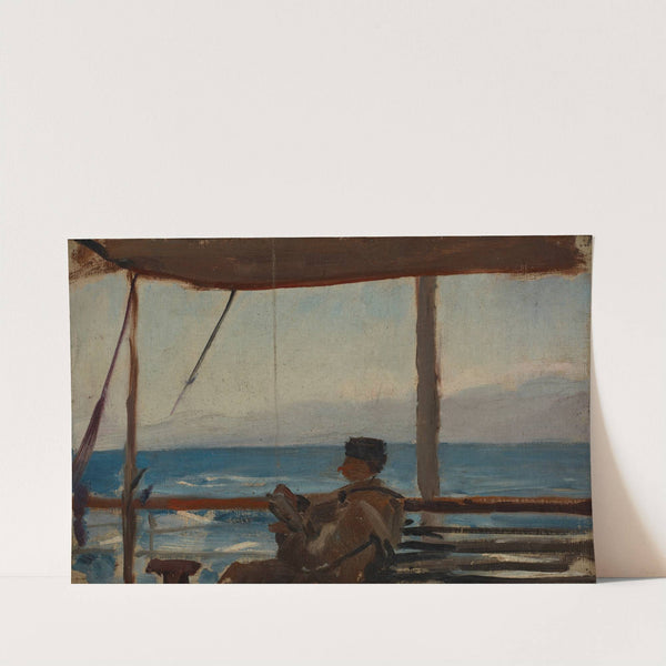 The Caucasus (Łobojkow on a Boat) by Jan Ciągliński