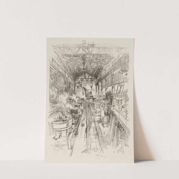 The Cauldrons (1916) by Joseph Pennell