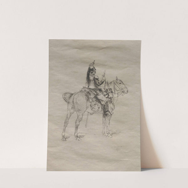 The Cavalryman (1875) by Jean-Baptiste Édouard Detaille