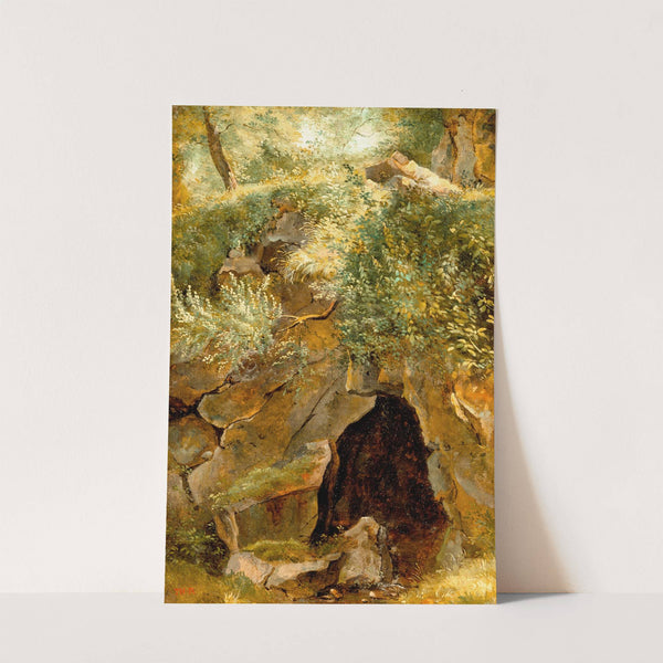 The Cave by Théodore Rousseau