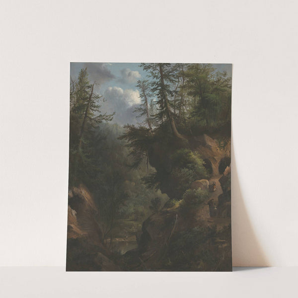 The Caves by Robert S. Duncanson