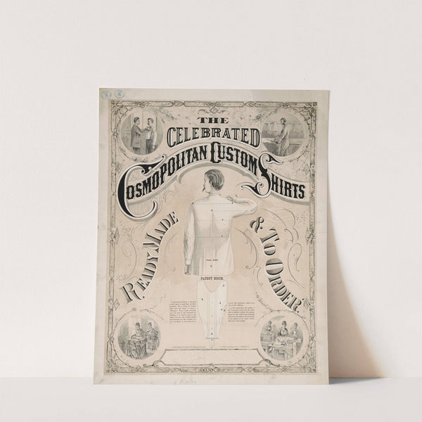 The celebrated cosmopolitan custom shirts, ready made & to order by Baxter & Scriven Bros.