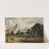 The Celebration in East Bergholt of the Peace of 1814 Concluded in Paris between France and the Allied Powers by John Constable