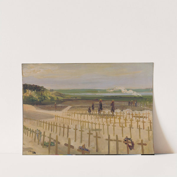 The Cemetery, Etaples, 1919 by Sir John Lavery