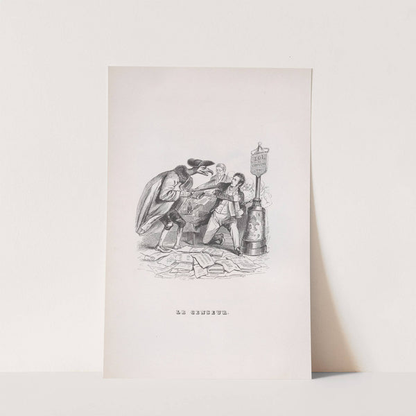 The Censor by J. J. Grandville