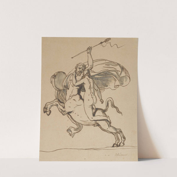 The Centaur Nessus Abducting Deianira (1763–1809) by Nicolai Abildgaard