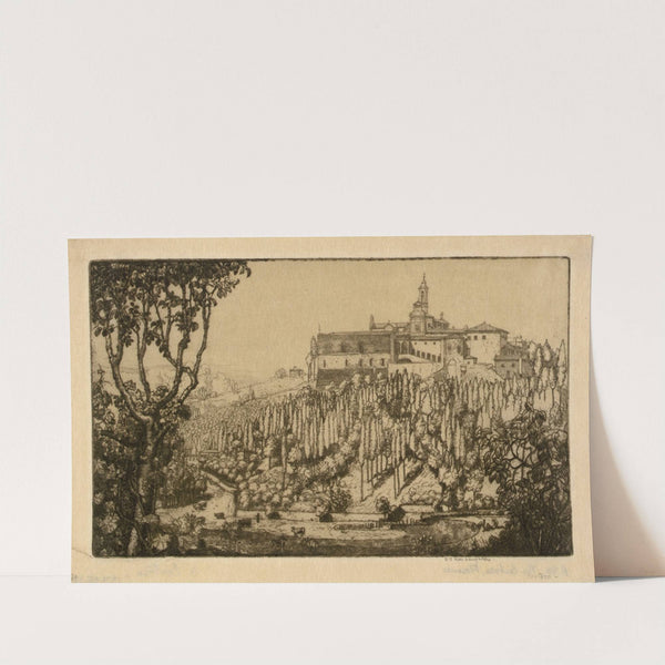 The Certosa, Florence (1905) by Donald Shaw MacLaughlan