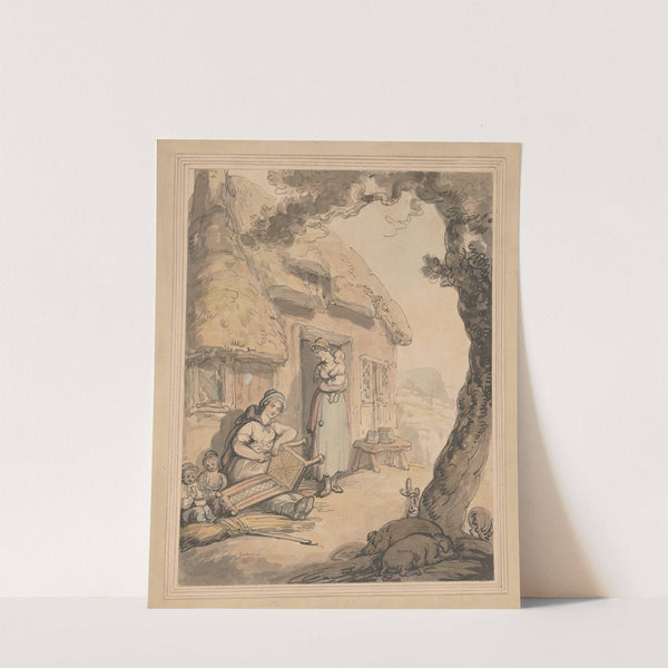 The chair mender by Thomas Rowlandson