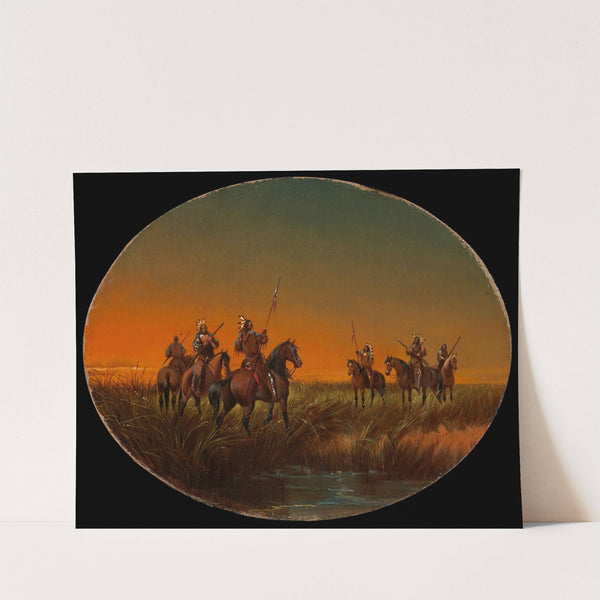 The Challenge (ca. 1870) by John Mix Stanley