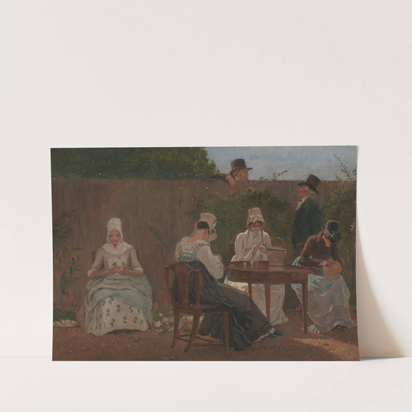 The Chalon Family in London by Jacques-Laurent Agasse