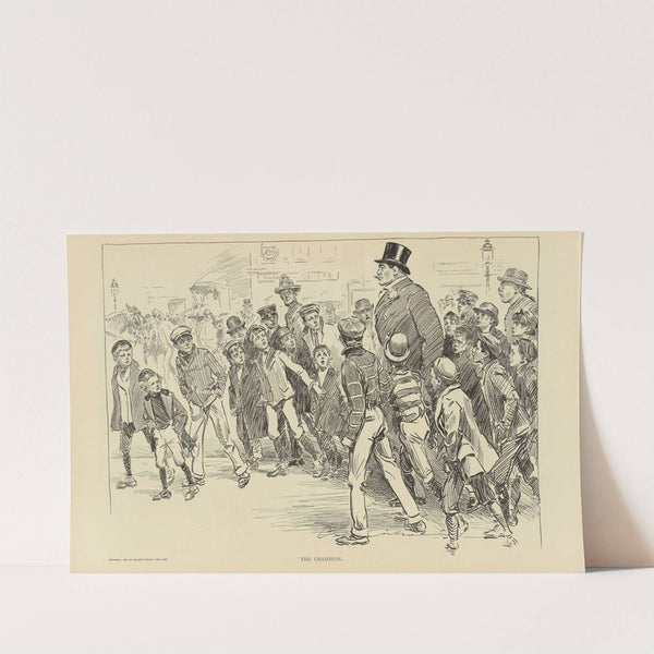 The champion (1900-1905) by Charles Dana Gibson