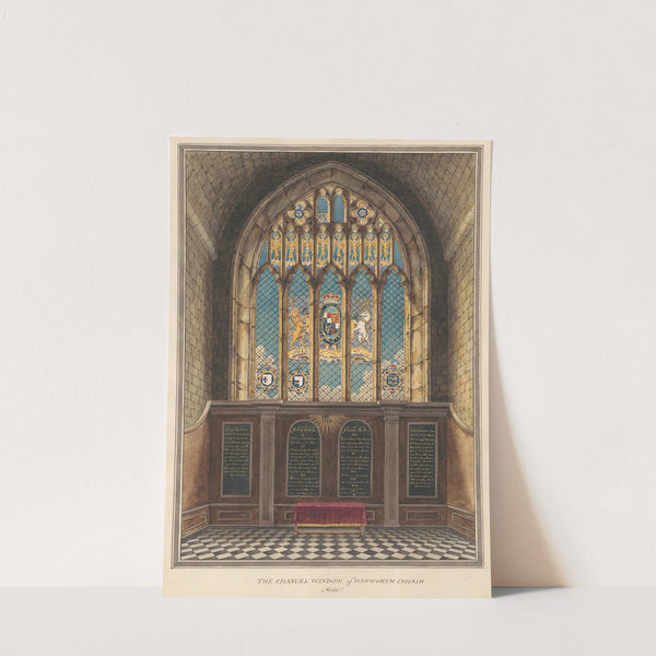 The Chancel Window of Hanworth Church by Daniel Lysons