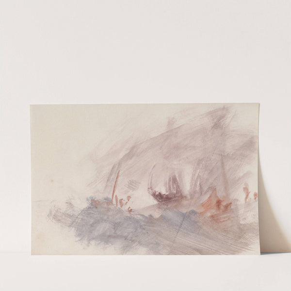 The Channel Sketchbook 37 by Joseph Mallord William Turner