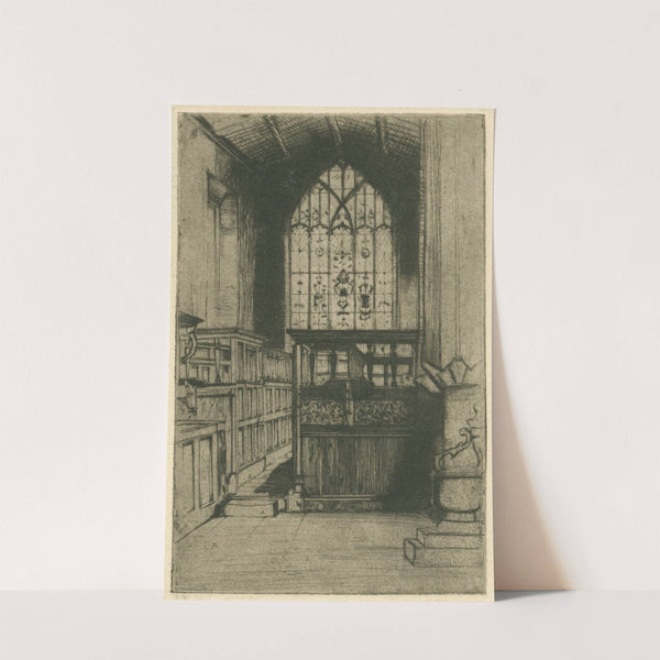 The Chapel Haddon Hall (1902) by David Young Cameron